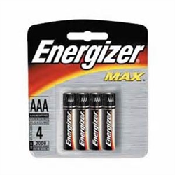 Energizer Max Alkaline Aaa Battery Pk